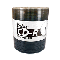 100 PACK CD-R 52x VALUE LINE BY JVC TAIYO YUDEN THERMAL 80 mins (MADE IN JAPAN)